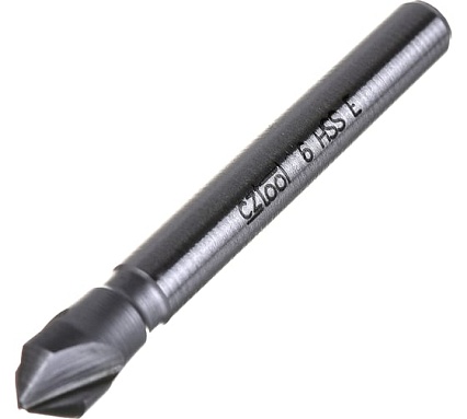 Зенковка (6х5х45 мм; Z3; 90°; HSSE) Bucovice Tools 745060