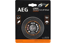 Набор дисков AAKMMMC05 (5 шт, 76х10х1 мм) для отрезной машины BMMS18SBL-0 AEG 4932478588