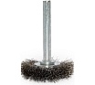 Щетка дисковая с хвостовиком волнистая 40x10x0.2 мм, INOX ПрофТим HA4010-IN-02