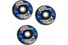 Диск лепестковый торцевой конический 125х22.2 мм, Р100 HorsAY Hard 2008-0063