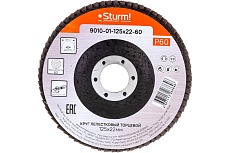 Круг зачистной лепестковый Sturm 9010-01-125x22-60