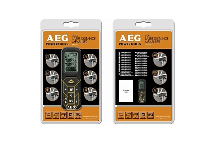 Лазерный дальномер AEG LMG50 4935447680