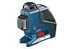Линейный лазерный нивелир Bosch GLL 2-80 P + вкладка под L-Boxx 0.601.063.204