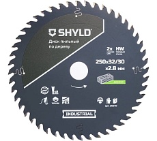 Пильный диск SHYLD по дереву твердосплавный 250x32/30 мм, 48 зубьев 6692475