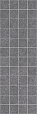 Декор Laparet Mason мозаичный чёрный 20х60 см, MM60109