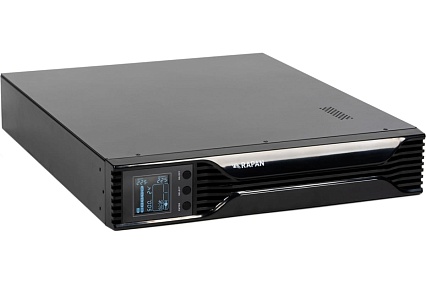 Источник бесперебойного питания Skat RAPAN-UPS 2000 RACK+4x9Ah Источник бесперебойного питания 1400 Вт, Line-interactive, синус, встроенные АКБ 4 шт x 9Ah 8959