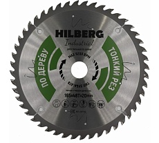 Диск пильный Industrial Дерево (165x20 мм; 48Т) Hilberg HWT166