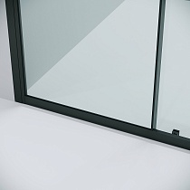 Душевая дверь Grossman Cosmo 110x195 прозрачное, черный матовый 100.K33.02.110.21.00