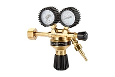 Регулятор расхода газа универсальный ТECH CONTROL UNI AR/CO2 (ArR-128), манометры с поверкой Сварог 98001