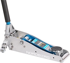 Подкатной домкрат Nordberg 1.5 т, алюминиевый, в сумке N32015