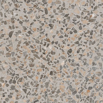 Керамогранит Vitra Terrazzo-X темный 60х60 см, K949768LPR01VTE0