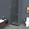 Душевая дверь BelBagno Uno 75x190 UNO-B-1-75-C-Cr прозрачная