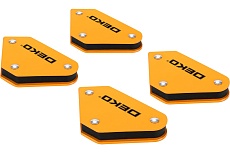 Набор магнитных уголков DKMC7 (4 шт; 45/90/135 градусов; до 5 кг) Deko 065-0646