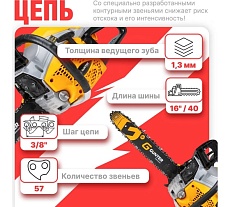 Бензопила Gunter MSH-4505