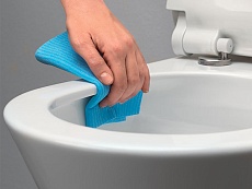 Подвесной унитаз GSI Pura 8816FR211 с креплением 50x36 безободковый, белый