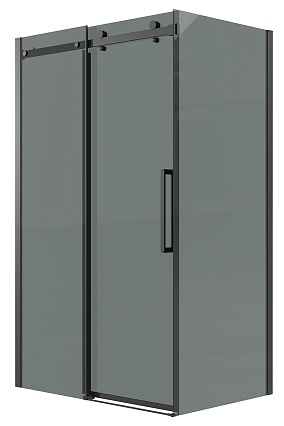 Душевой уголок Grossman Classic 120.K33.04.1010.21.10 100x100 тонированный, черный матовый