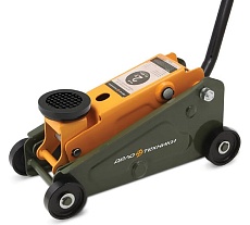 Подкатной домкрат Дело Техники 2 тонны, 145-400 мм, в кейсе 904128