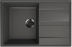 Кухонная мойка Ulgran Quartz Prima 750-09 75 см асфальт