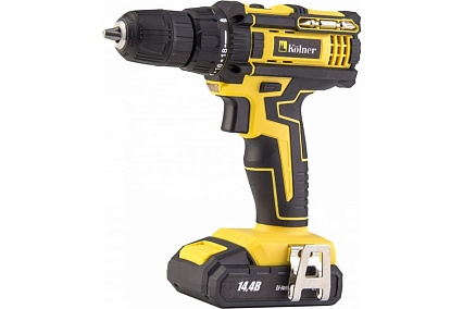 Аккумуляторная дрель-шуруповерт Kolner KCD 14,4/2-2L 8020100372