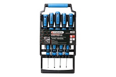 Набор отверток Forsage магнитные, 9 пр, на пластиковом держателе 25955 F-2094