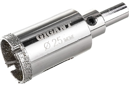 Коронка алмазная по стеклу и керамике (25 мм; 30 мм) Gigant DBG 11068