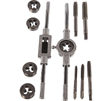 Набор плашек и метчиков 12шт Berger BG BG12TDS