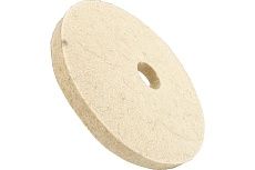 Круг полировальный 125x10x22.2 мм, войлок натуральный Diamond Industrial DIDPOL1251022