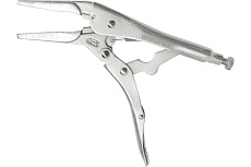 Клещи зажимные с длинными носами WORKPRO PRO 230 мм, СR-V WP231052