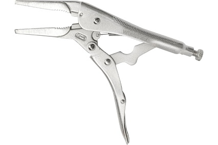 Клещи зажимные с длинными носами WORKPRO PRO 230 мм, СR-V WP231052