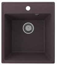 Кухонная мойка Ulgran Quartz Forte 425-06 42.5 см трюфель