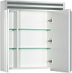 Зеркальный шкаф De Aqua Эколь 70 см, с подсветкой, белый