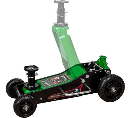 Домкрат подкатной гидравлический Rockforce 3т (h min 155мм, h max 710мм) RF-T830036(58817)
