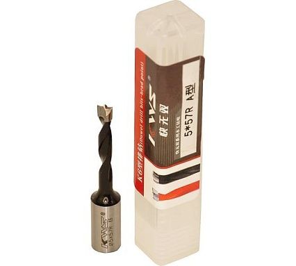 Сверло для глухих отверстий KWS HW Ø5*27*57 Z=2 R K6 ZCG0DG032