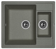 Кухонная мойка Florentina Липси К 58 см, черный FG
