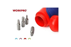 Отвертка WORKPRO 2X DRIVE с трещоткой, 29 предметов WP221052