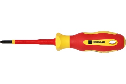 Крестовая диэлектрическая отвертка Norgau PH1x80 мм, тип N171-PH1x80 067073210