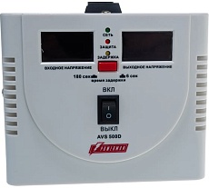 Стабилизатор напряжения Powerman 1ф 0,5 кВА AVS 500 D 6028662