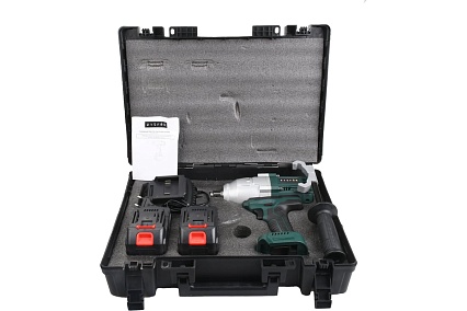 Гайковерт аккумуляторный бесщеточный Zitrek Crusher 20 PRO MAX в кейсе, 20В, 2000 Нм, 2x6,0Ач 085-1023