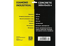 Диск алмазный сегментный по бетону (300х25.4 мм) Diamond Industrial DIDC300