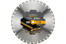 Алмазный сегментный диск по асфальту 600x25.4 мм Kronger A200600