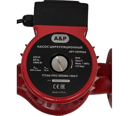 Циркуляционный насос A&P Titan Pro WRS65-1500-F AP118TP004