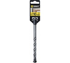 Бур по бетону (10х100х160 мм; SDS-plus) GRAFF GSPD10160