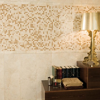 Бордюр Marazzi Italy Lithos Breccia 5х25 см, DAFI