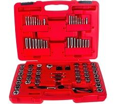 Набор метчиков и плашек SK-5 M3-M12, кейс, 75шт Мастак 351-00075C