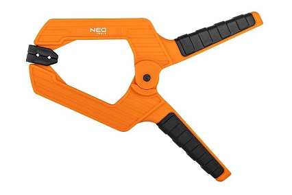 Пружинный зажим Neo Tools heavy duty 4", 100 мм 45-523
