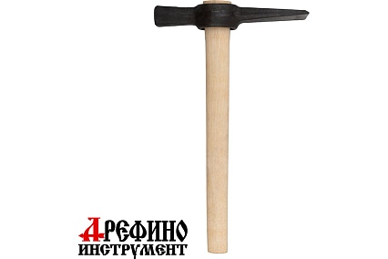 Печниковый молоток - кирочка Арефино инструмент 700 г, с обратным всадом, оксидированный лак С277