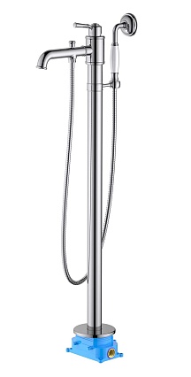 Напольный смеситель Aquatek Классик AQ1545CR хром