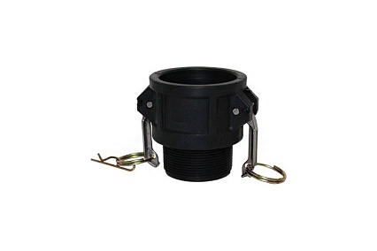 Камлок TITAN LOCK 3" типа B розетка, наружная резьба BSP (полипроп.) TL300BPP