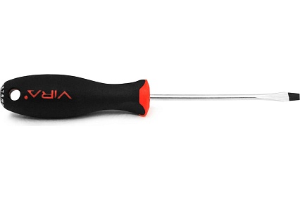 Отвертка RAGE by VIRA SL3x75 CR-V эргономичная двухкомпонентная ручка 391106