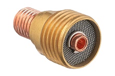 Держатель цанги газовая линза для горелки 2.4 мм (TS 9-20-24-25) Atlasweld ATLWP-9/20/2513N24